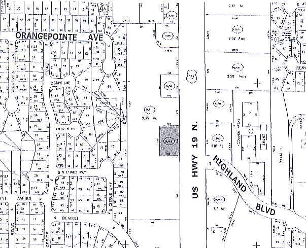 34900 US Highway 19 N, Palm Harbor, FL à louer - Plan cadastral – Image 2 sur 4