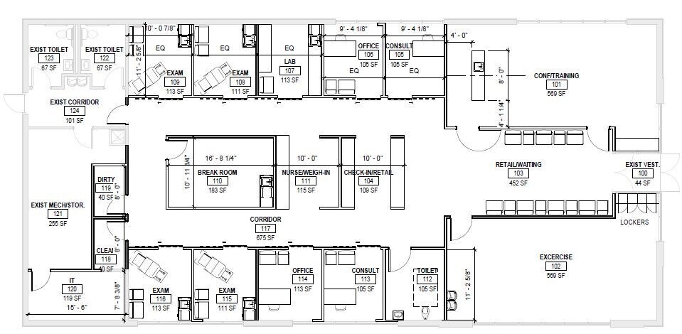 231 W Day Rd, Mishawaka, IN à louer - Plan d’étage – Image 2 sur 2