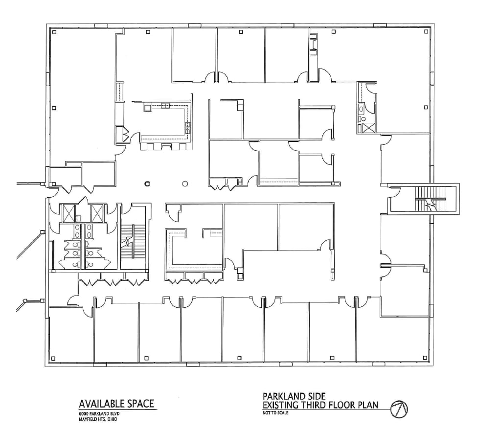 6000 Parkland Blvd, Mayfield Heights, OH à vendre Plan d’étage– Image 1 sur 14