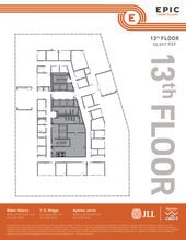 2550 Pacific Ave, Dallas, TX à louer Plan d’étage– Image 1 sur 1