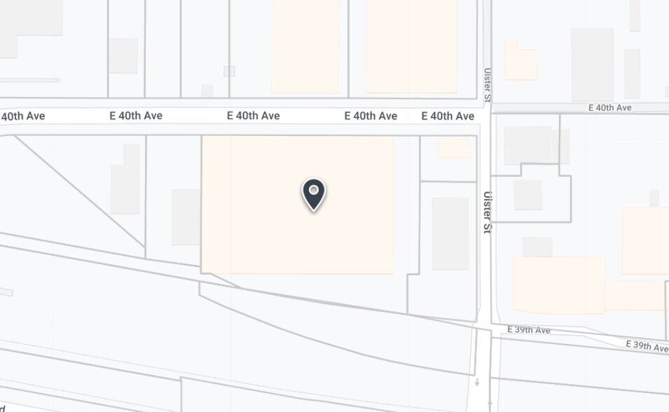 8000 E 40th Ave, Denver, CO à vendre - Plan cadastral – Image 2 sur 5