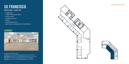 1700 Montgomery St, San Francisco, CA à louer Plan d’étage– Image 1 sur 9
