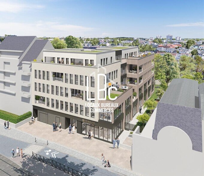 Local commercial dans Nantes à louer - Photo de l’immeuble – Image 1 sur 4