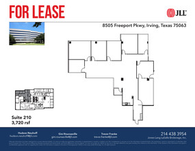 8505 Freeport Pky, Irving, TX à louer Plan d’étage– Image 1 sur 1