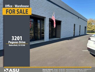 Plus de détails pour 3201-3207 Pegasus Dr, Bakersfield, CA - Industriel/Logistique à vendre