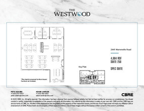 2441 Warrenville Rd, Lisle, IL à louer Plan d’étage– Image 1 sur 2