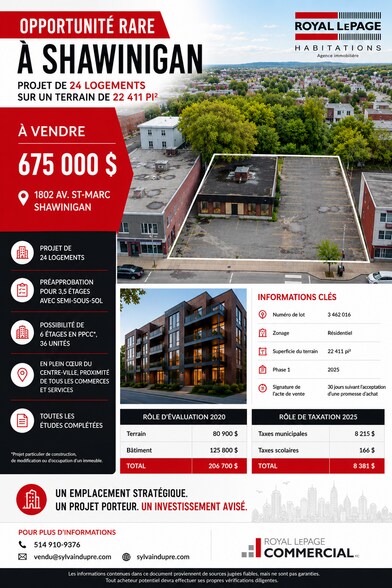1802 Av Saint-Marc, Shawinigan, QC à vendre - Photo de l’immeuble – Image 1 sur 1