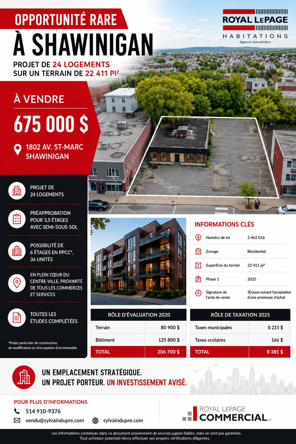 1802 Av Saint-Marc, Shawinigan, QC à vendre Photo de l’immeuble– Image 1 sur 2