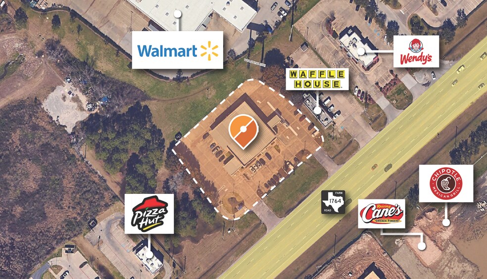3000 FM 1764 Rd, La Marque, TX à vendre - Aérien – Image 2 sur 2