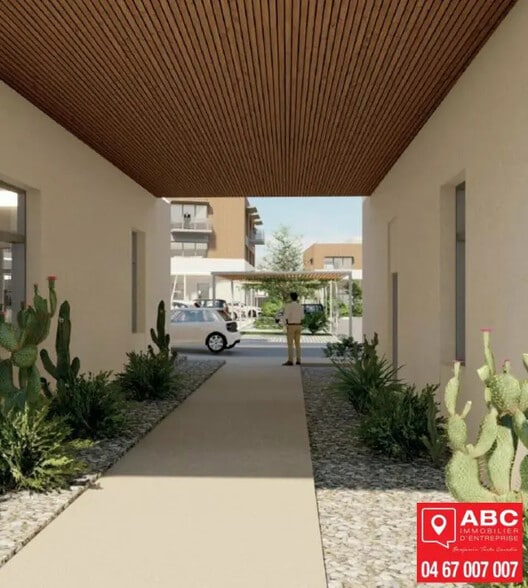 Bureau dans Jacou à louer - Photo de l’immeuble – Image 3 sur 6