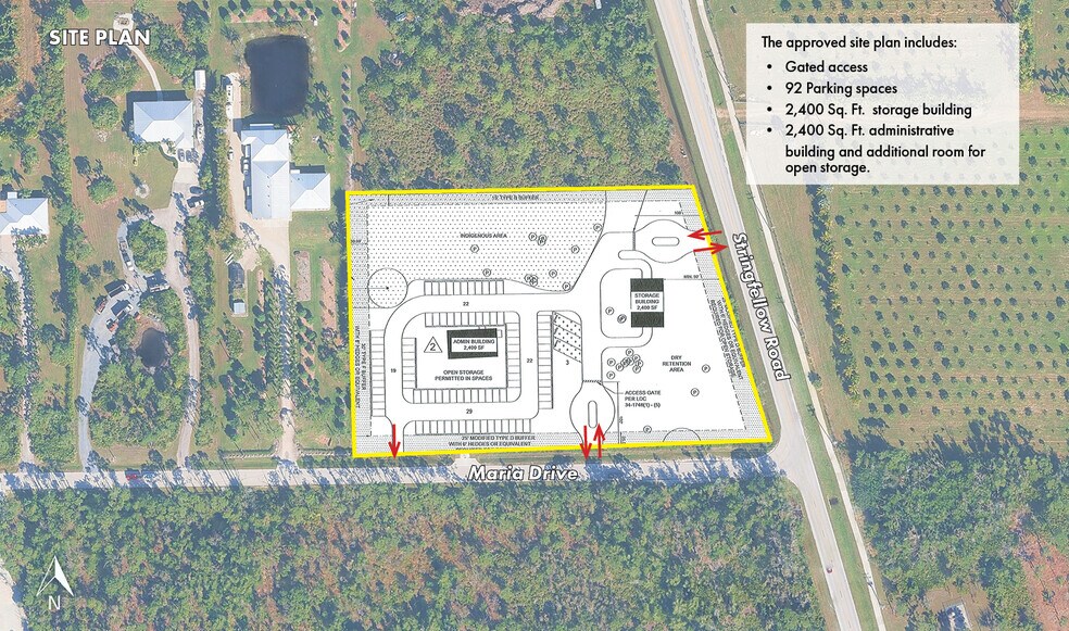 9101 Stringfellow Rd, Saint James City, FL à vendre - Plan de site – Image 3 sur 6