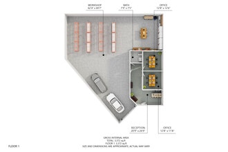 4570 W Post Rd, Las Vegas, NV à louer Plan d’étage– Image 1 sur 46