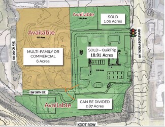 Plus de détails pour 3847 S Topeka Blvd, Topeka, KS - Terrain à louer