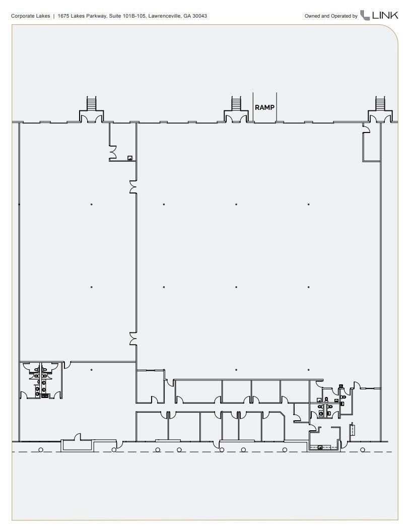 1675 Lakes Pky, Lawrenceville, GA à louer Plan d’étage– Image 1 sur 1