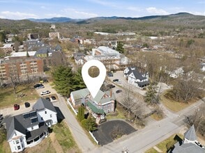 8 Pleasant St, Plymouth, NH - Vue aérienne vue de carte