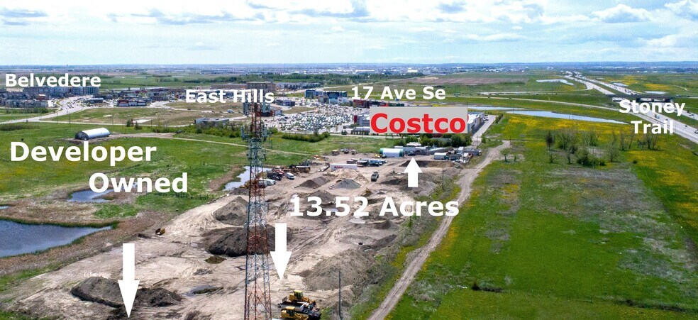 8080 Av 9, Calgary, AB à vendre - Aérien – Image 3 sur 15