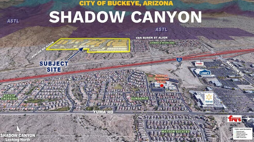 SW Watson Rd & Van Buren Rd, Buckeye, AZ à vendre - Photo de l’immeuble – Image 1 sur 5