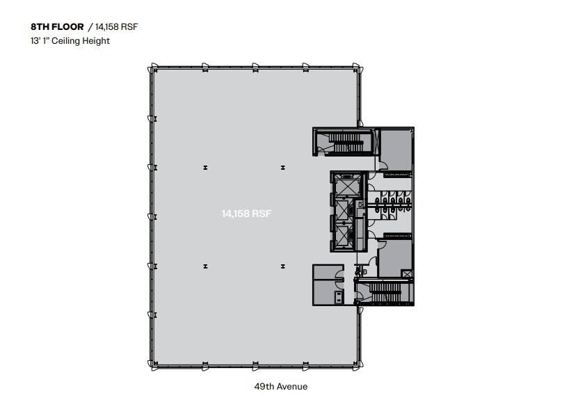 25- 11 49th Ave, Long Island City, NY à louer Plan d’étage– Image 1 sur 1