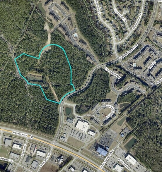 0 Carolina Forest Blvd, Jacksonville, NC à vendre - Aérien – Image 2 sur 2