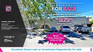 Plus de détails pour 2424 Arden Way, Sacramento, CA - Bureau à vendre
