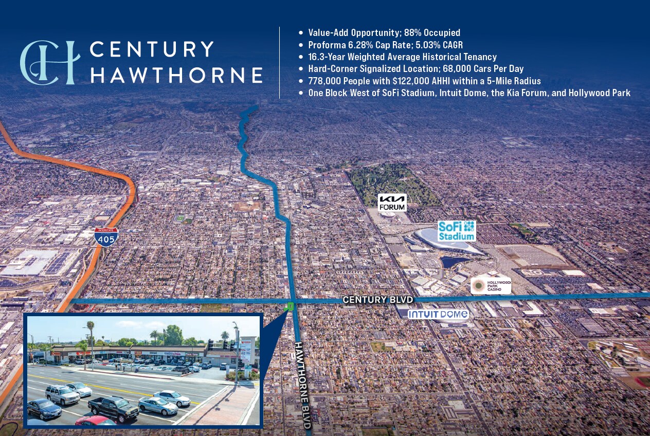 10001-10025 Hawthorne Blvd, Inglewood, CA à vendre Photo de l’immeuble– Image 1 sur 6