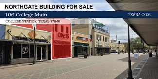 Plus de détails pour 106 College Main, College Station, TX - Local commercial à vendre