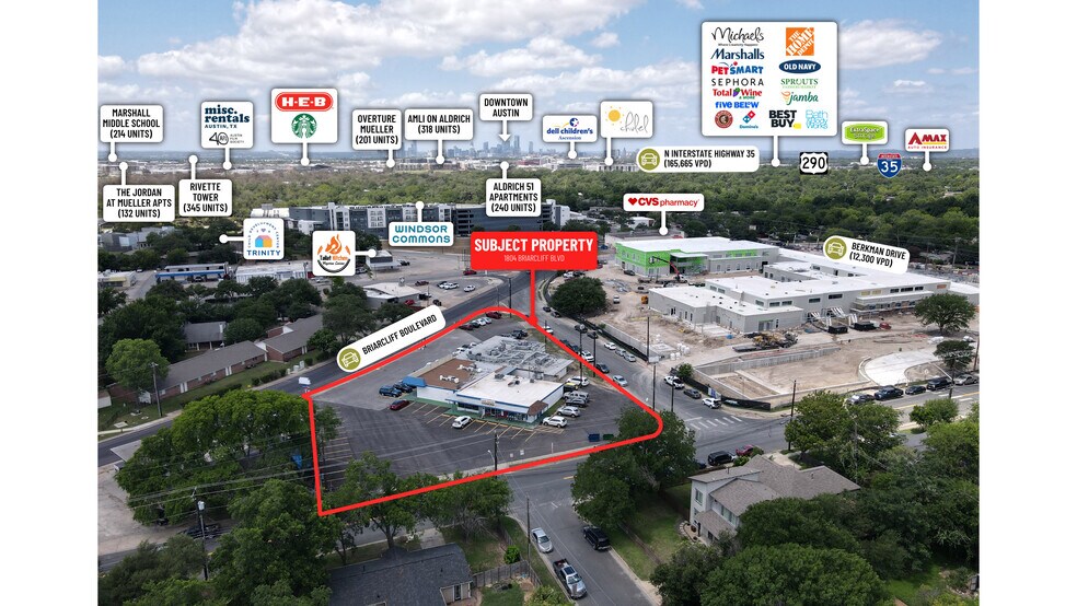 1804 Briarcliff Blvd, Austin, TX à vendre - Photo de l’immeuble – Image 3 sur 5