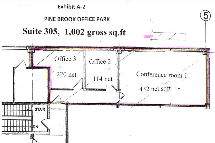 124 Washington St, Foxborough, MA à louer - Plan d’étage – Image 2 sur 4