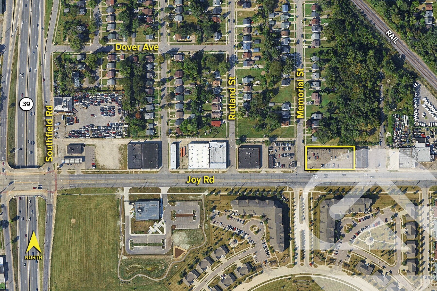 16840 Joy Rd, Detroit, MI à vendre Photo de l’immeuble– Image 1 sur 2