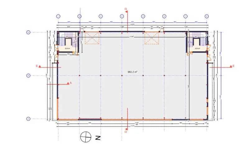 Local d’activités dans Arnas à louer - Plan d’étage – Image 3 sur 4