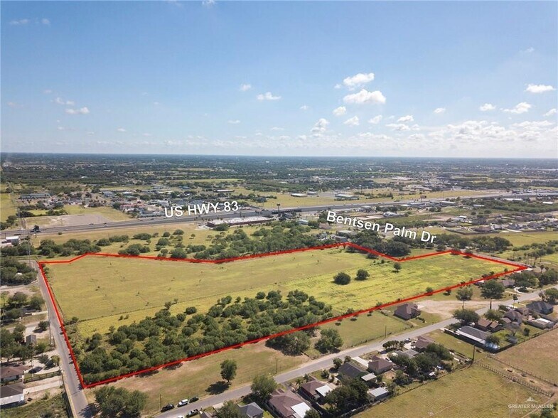 TBD S Bentsen Palm, Palmview, TX à vendre - Aérien – Image 3 sur 4