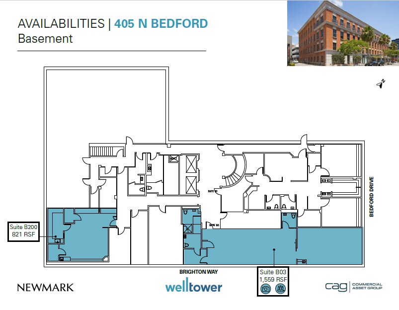 405 N Bedford Dr, Beverly Hills, CA à louer Photo de l’immeuble– Image 1 sur 1