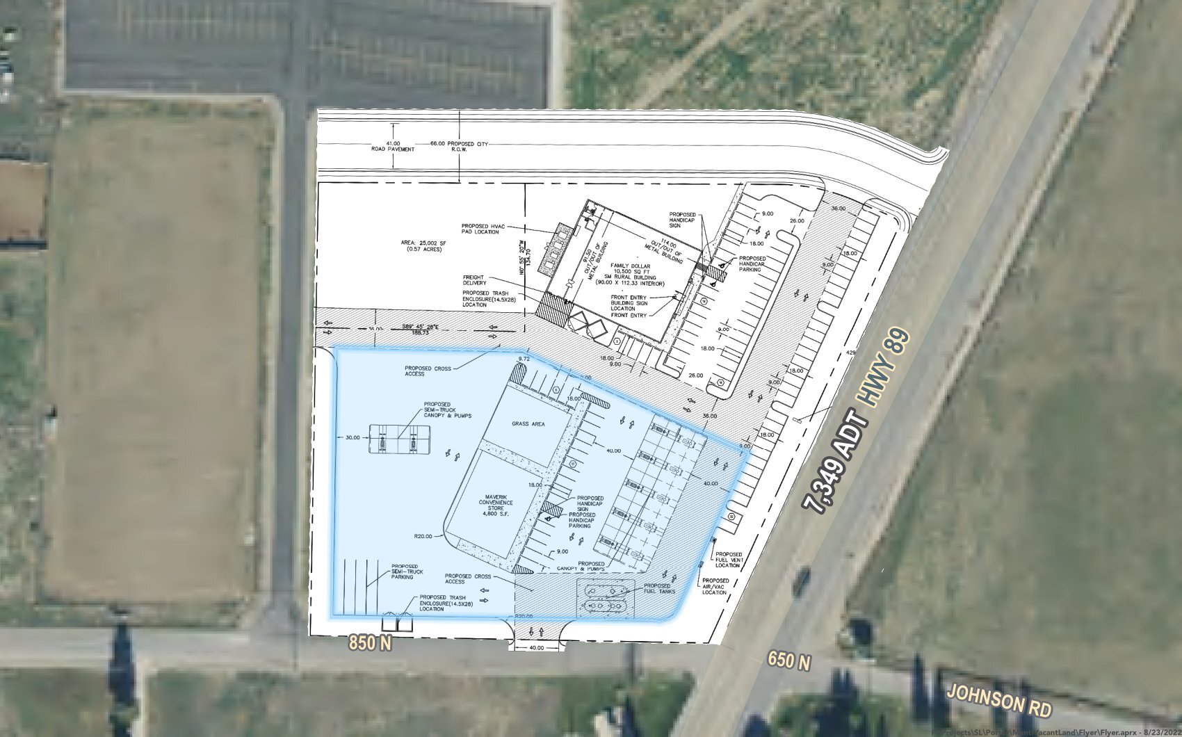 850 N & Hwy 89 850 N, Manti, UT à louer Plan de site– Image 1 sur 3