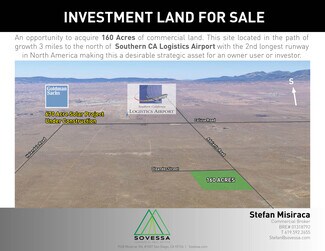 Plus de détails pour Colusa Rd, Adelanto, CA - Terrain à vendre