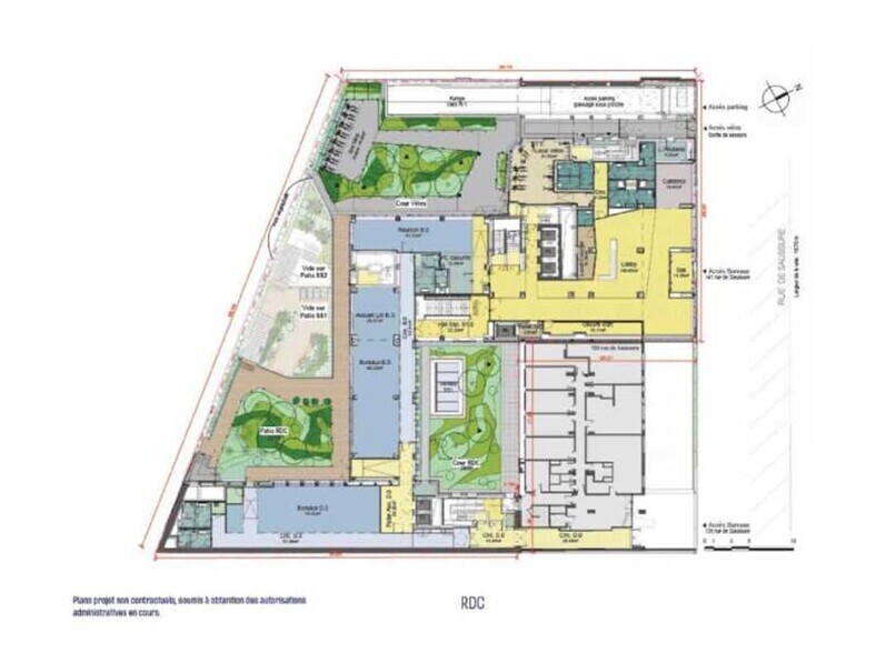 139-141 Rue De Saussure, Paris à louer - Plan d’étage – Image 2 sur 4