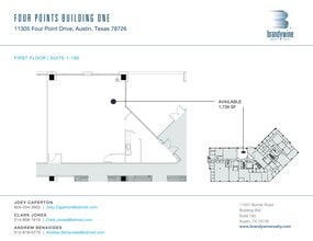 11305 Four Points Dr, Austin, TX à louer Plan de site– Image 1 sur 1