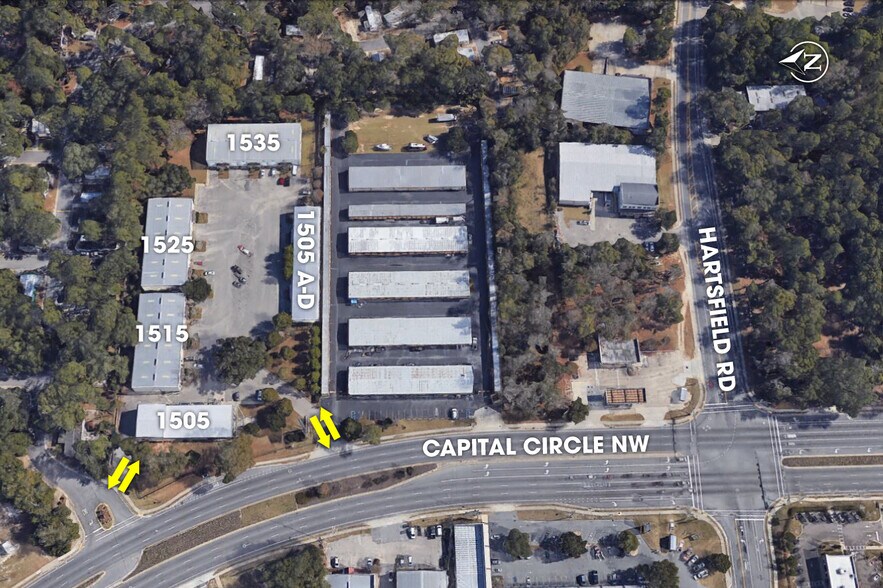 1525 Capital Cir NW, Tallahassee, FL à louer - Photo de l’immeuble – Image 3 sur 4