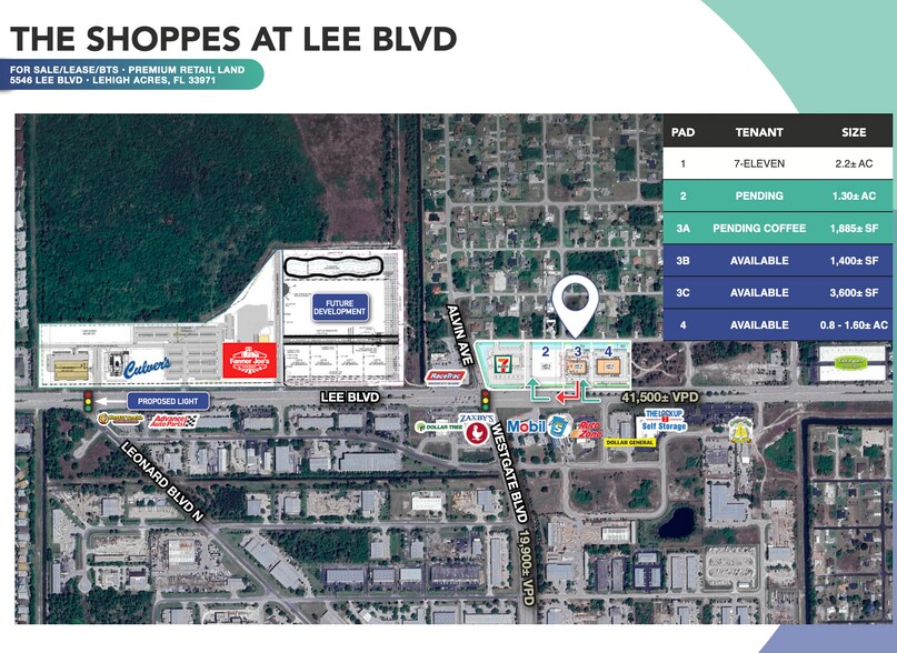 5546 Lee Blvd, Lehigh Acres, FL à louer - Photo de l’immeuble – Image 2 sur 2