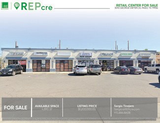Plus de détails pour 3010 George Dieter Dr, El Paso, TX - Local commercial à vendre