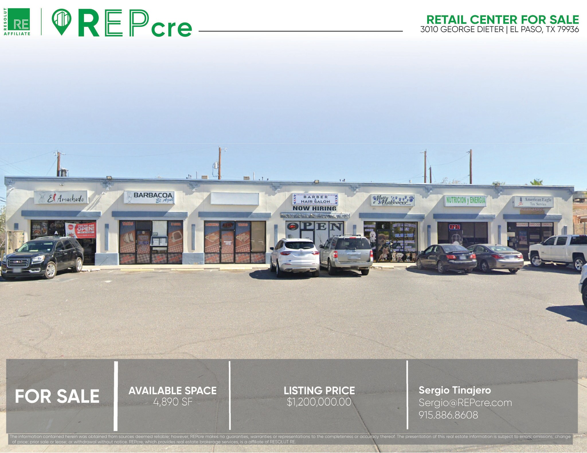 3010 George Dieter Dr, El Paso, TX à vendre Photo de l’immeuble– Image 1 sur 8