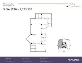 6 Concourse Pky NE, Atlanta, GA à louer Plan d’étage– Image 1 sur 1