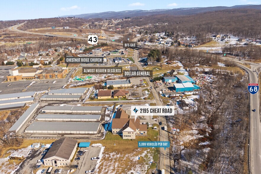 2195 Cheat Rd, Morgantown, WV à louer - Photo de l’immeuble – Image 3 sur 13