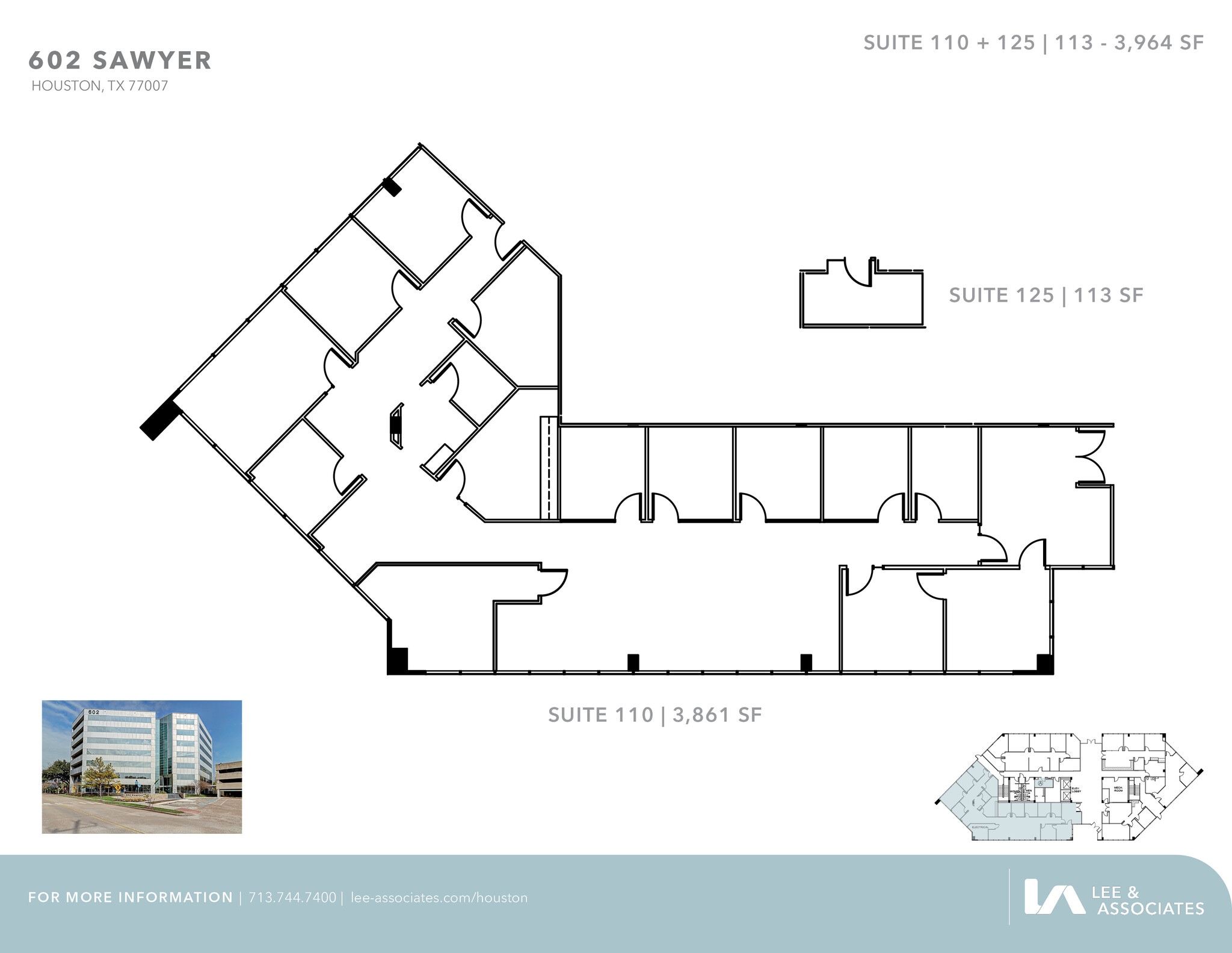 602 Sawyer St, Houston, TX à louer Plan d’étage– Image 1 sur 1