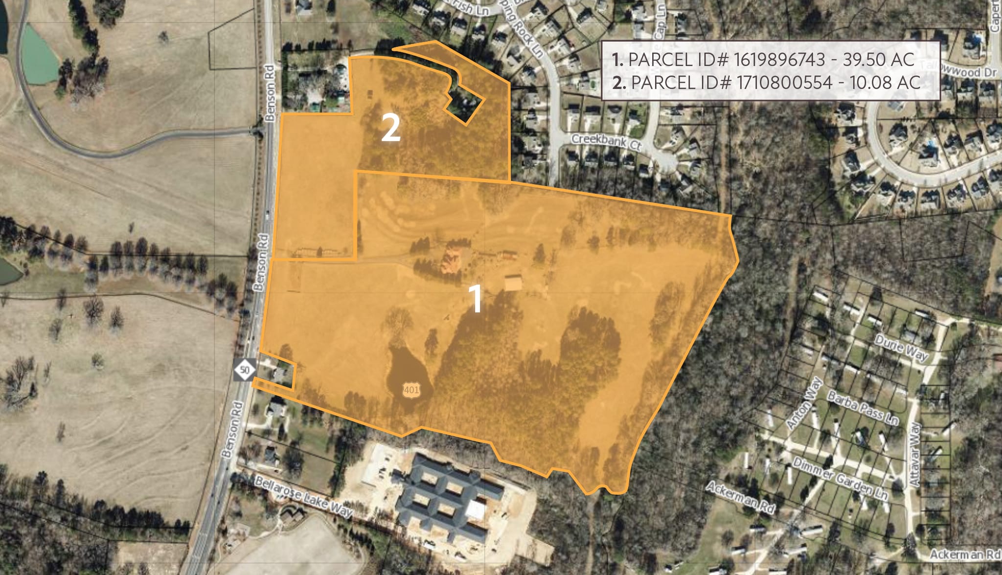 1965 Benson Rd, Garner, NC à vendre Aérien– Image 1 sur 3