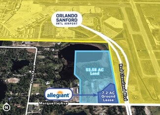 Plus de détails pour 2250 Marquette Ave, Sanford, FL - Terrain à vendre