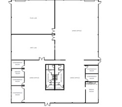 960-970 O'Brien Dr, Menlo Park, CA à louer Plan d’étage– Image 1 sur 1