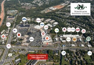 9645-9759 Sam Furr Rd, Huntersville, NC à louer Plan de site– Image 2 sur 2