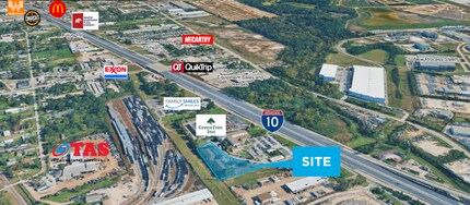 15055 East Fwy, Channelview, TX - VUE AÉRIENNE  vue de carte
