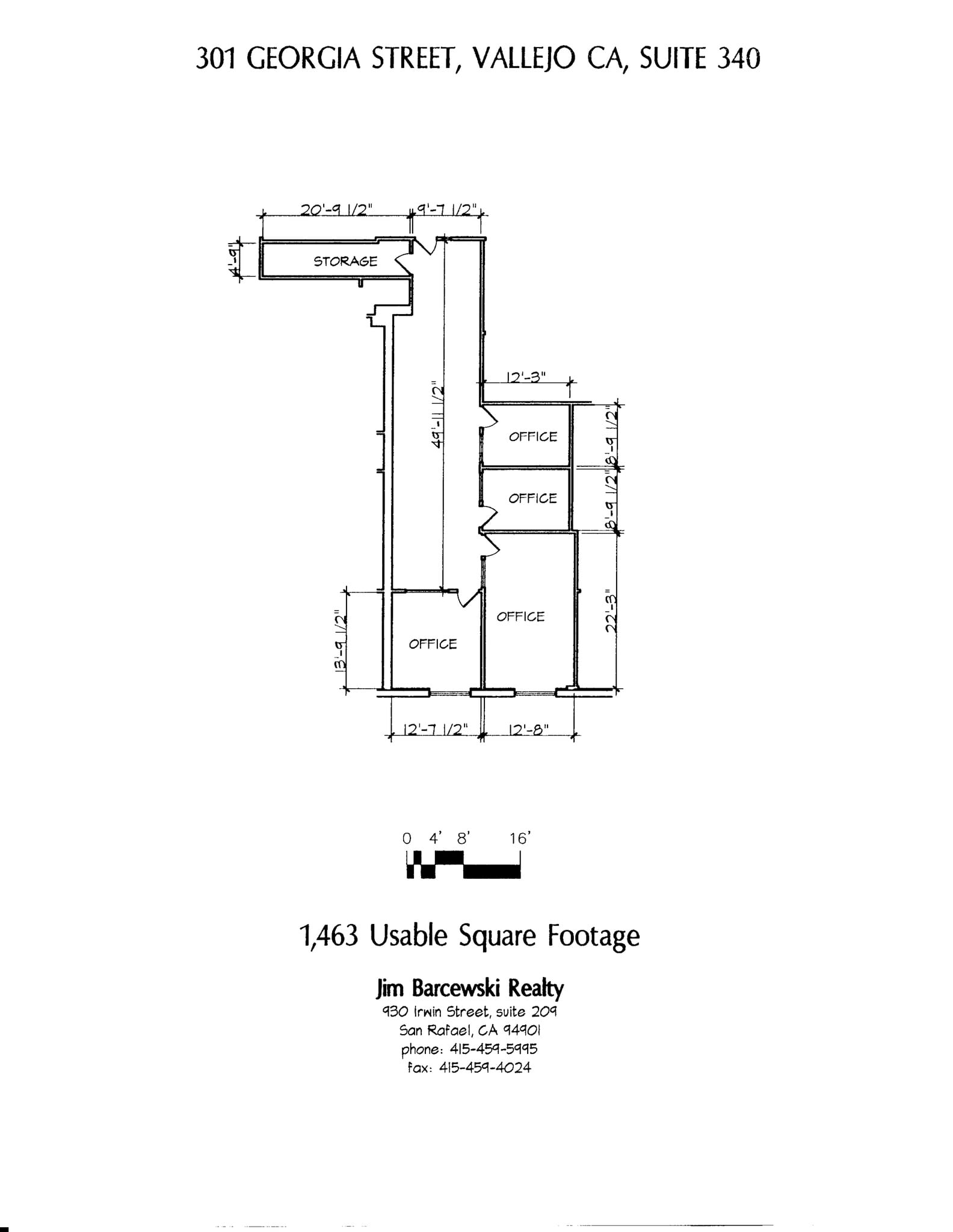 301 Georgia St, Vallejo, CA à louer Plan de site– Image 1 sur 4