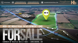 Plus de détails pour Corner of Nestle Rd and I-555, Bay, AR - Terrain à vendre